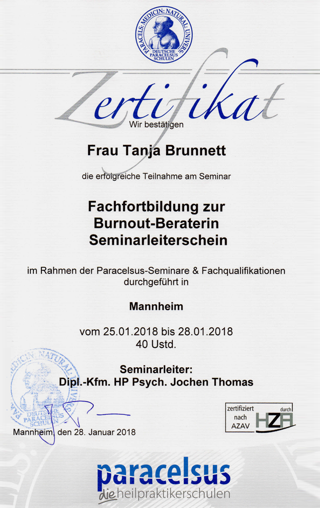 Zertifikat