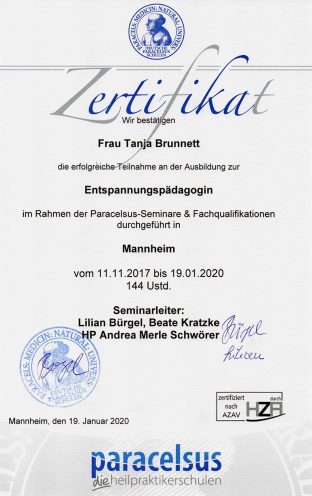 Zertifikat